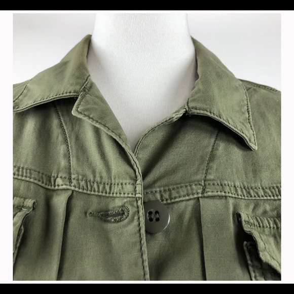 Lucky Brand Olive Green Utility Jacket small - Picture 2 of 6